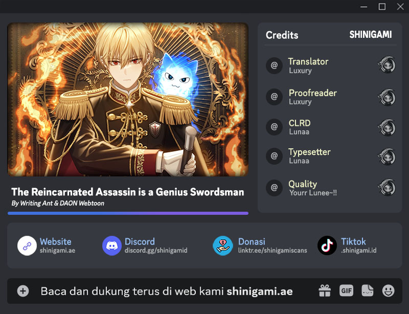 Komik The Reincarnated Assassin is a Genius Swordsman Chapter 48 gambar 1
