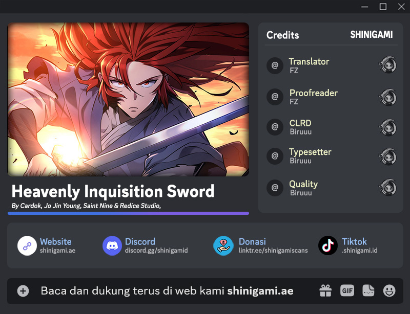 Komik Heavenly Inquisition Sword Chapter 105 gambar 1