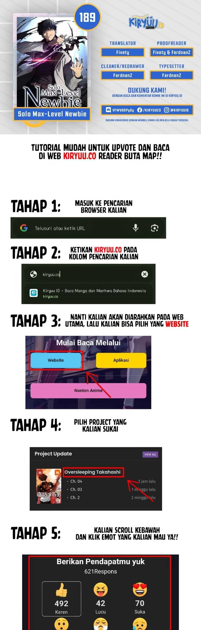 Komik Solo Max-Level Newbie Chapter 189 gambar 1