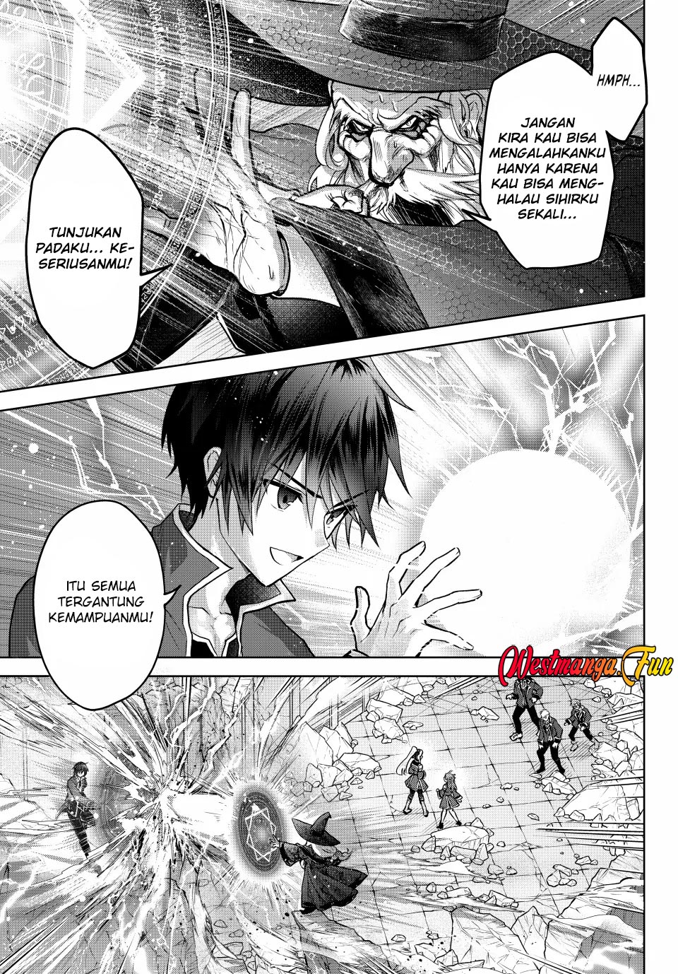 Manga Nishuume Cheat no Tensei Madoushi 〜Saikyou ga 1000-nengo ni Tensei Shitara, Jinsei Yoyū Sugimashita〜 Chapter 12 gambar 2