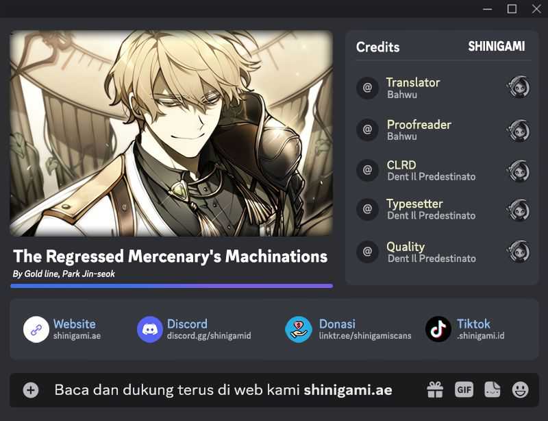 Komik The Regressed Mercenary’s Machinations Chapter 14 gambar 1