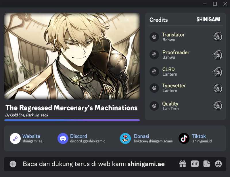 Komik The Regressed Mercenary’s Machinations Chapter 10 gambar 1