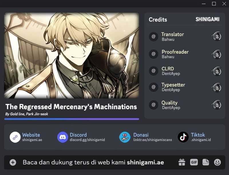 Komik The Regressed Mercenary’s Machinations Chapter 05 gambar 1