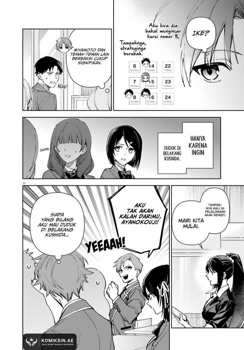 Youkoso Jitsuryoku Shijou Shugi no Kyoushitsu e: 2-nensei-hen Chapter 19.7 - Halaman 11