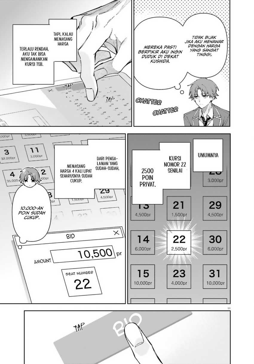 Youkoso Jitsuryoku Shijou Shugi no Kyoushitsu e: 2-nensei-hen Chapter 19.7 - Halaman 12