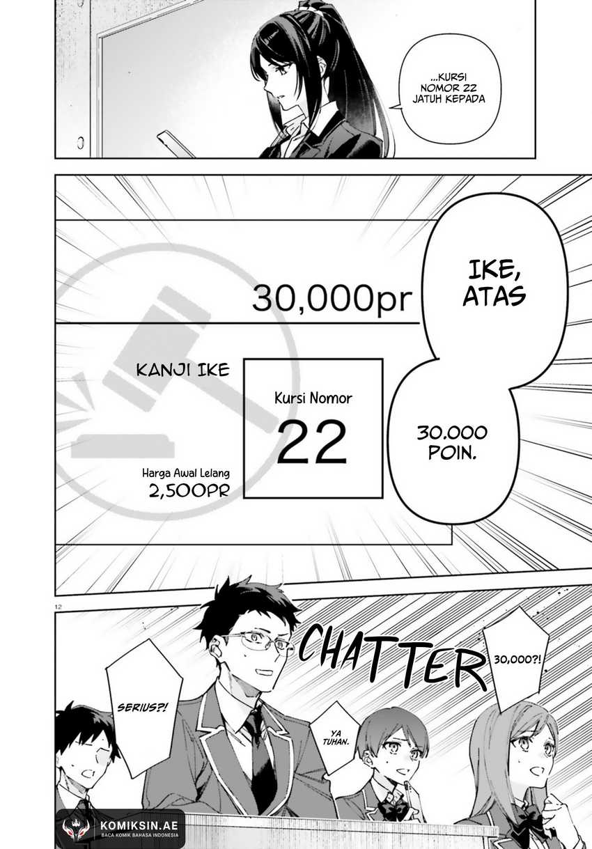 Youkoso Jitsuryoku Shijou Shugi no Kyoushitsu e: 2-nensei-hen Chapter 19.7 - Halaman 13