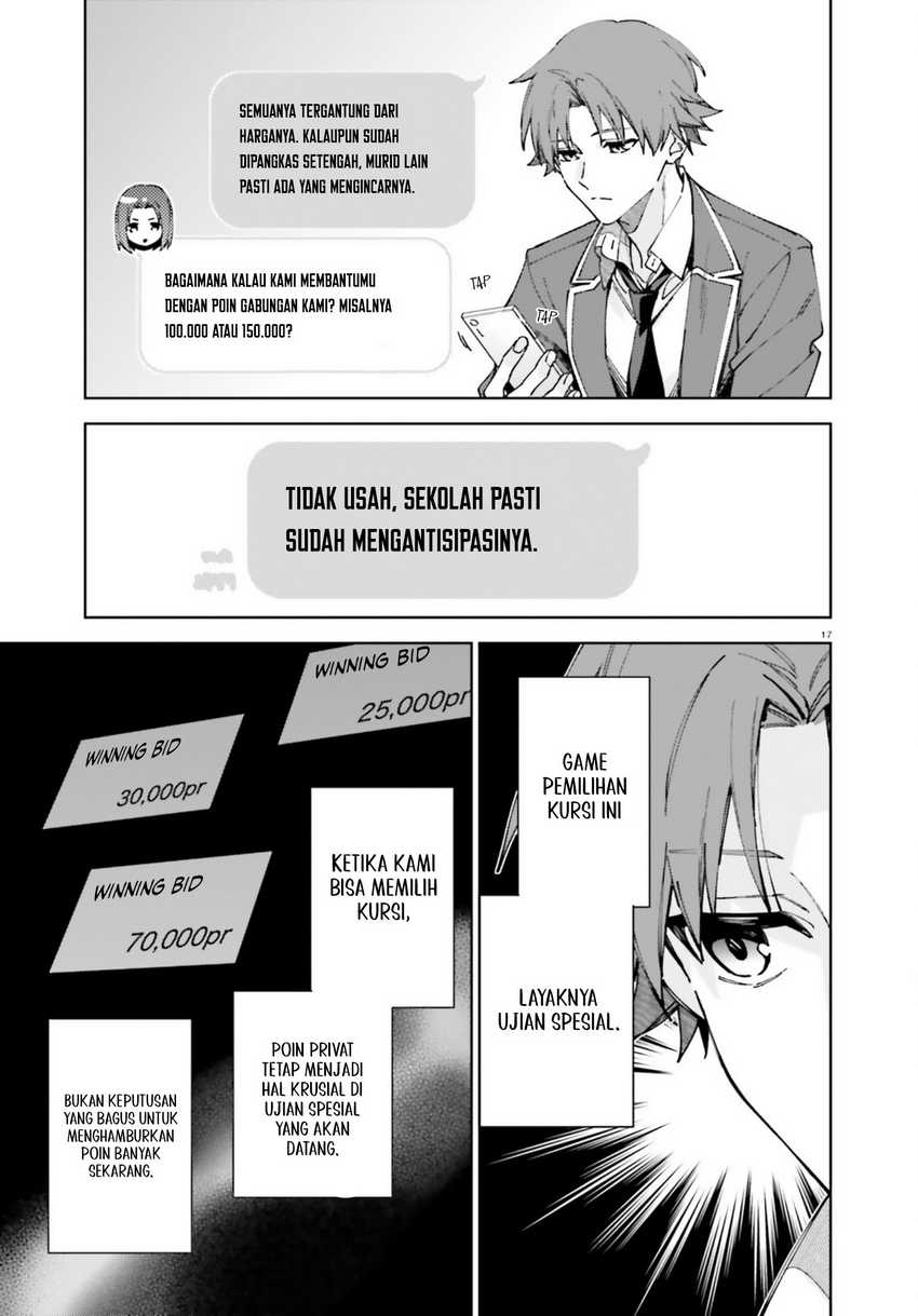 Youkoso Jitsuryoku Shijou Shugi no Kyoushitsu e: 2-nensei-hen Chapter 19.7 - Halaman 18