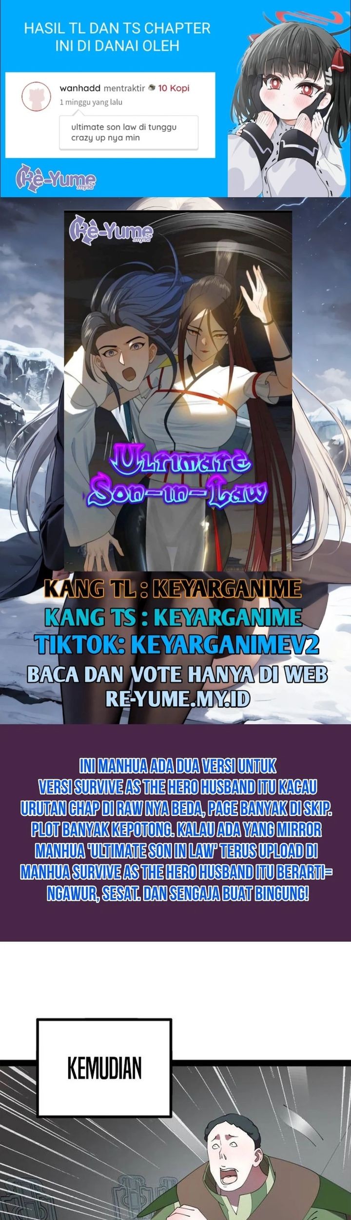Komik Survive As The Hero’s Husband Chapter 156 gambar 1