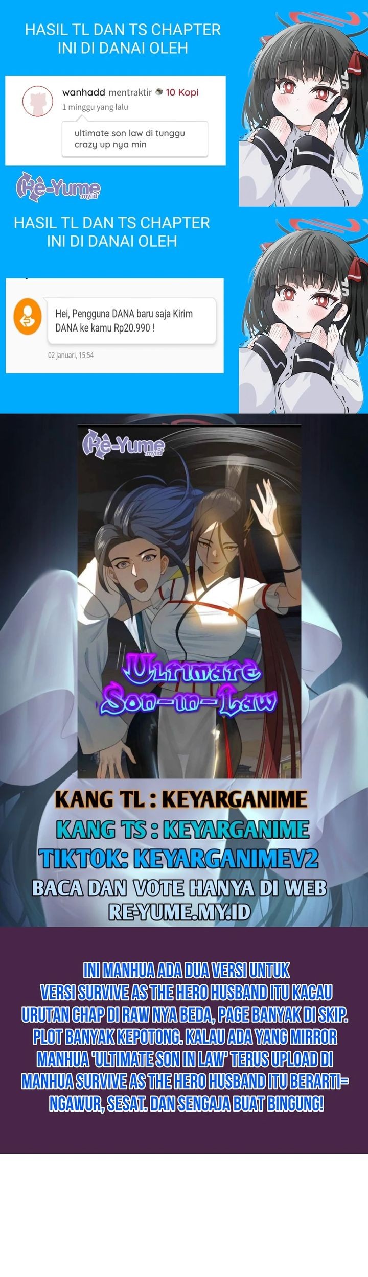 Komik Survive As The Hero’s Husband Chapter 153 gambar 1