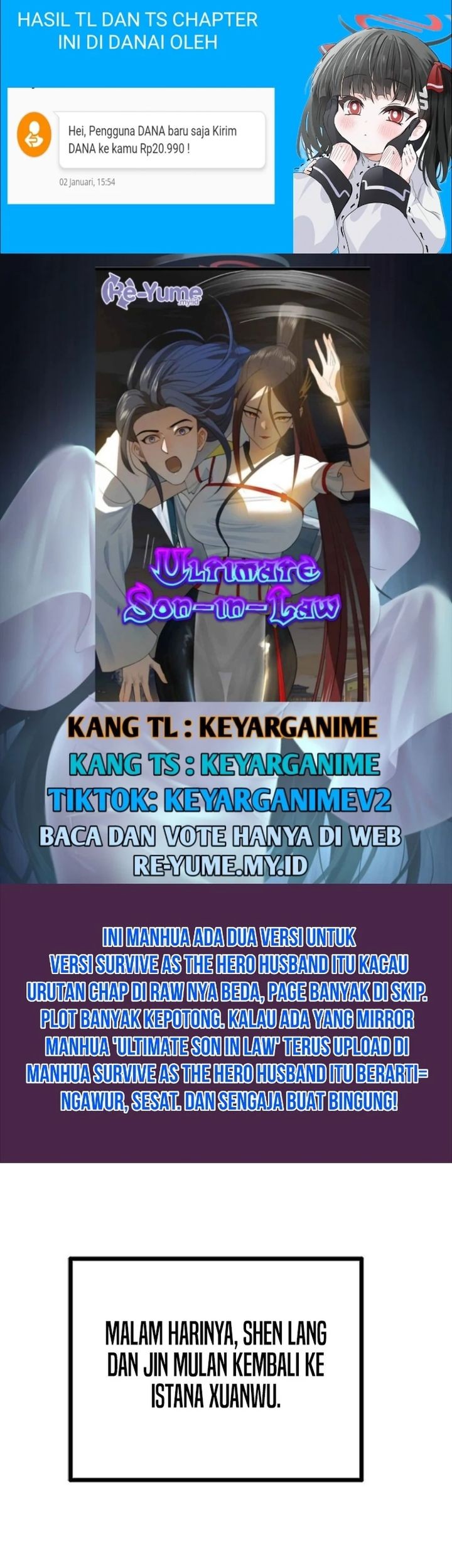 Komik Survive As The Hero’s Husband Chapter 145 gambar 1