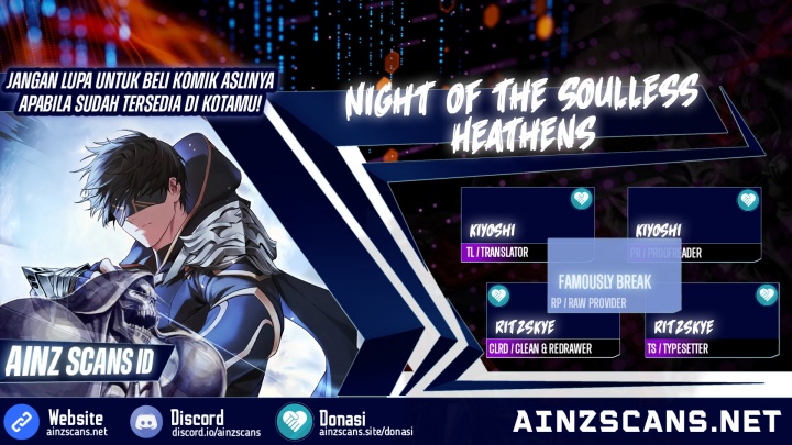 Komik Night of the Soulless Heathens Chapter 16 gambar 1