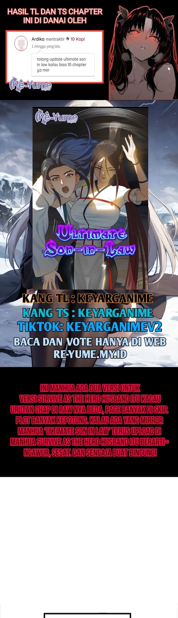 Komik Survive As The Hero’s Husband Chapter 170 gambar 1