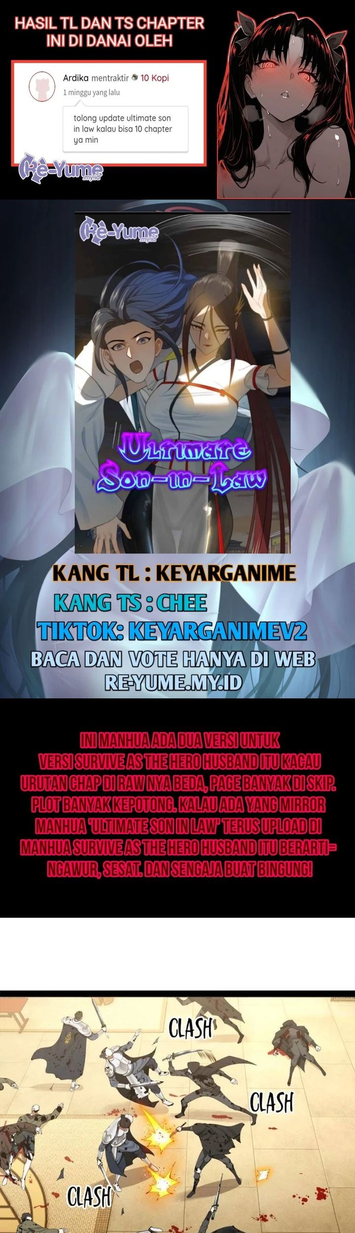 Komik Survive As The Hero’s Husband Chapter 168 gambar 1