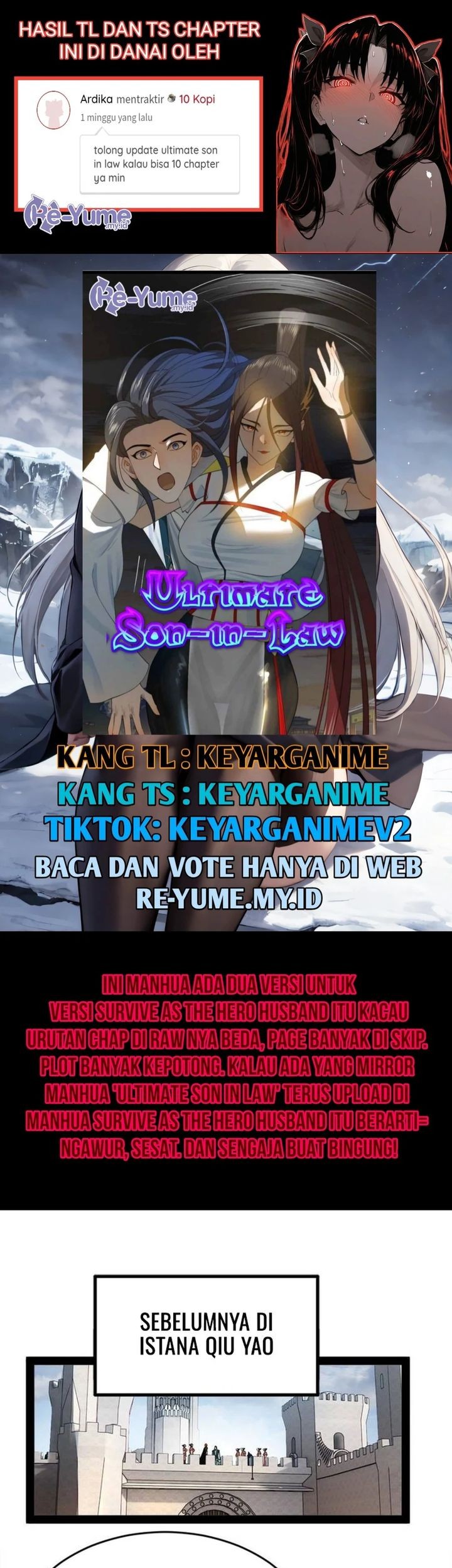 Komik Survive As The Hero’s Husband Chapter 164 gambar 1