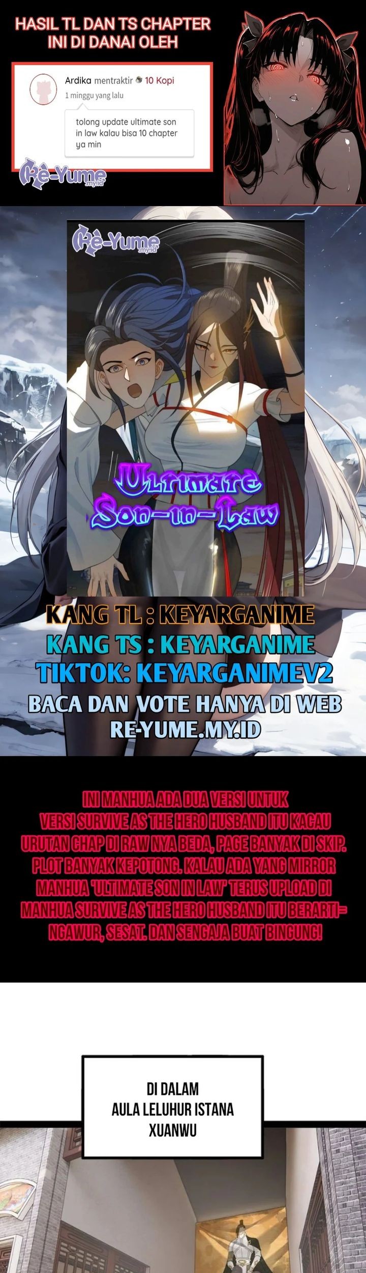 Komik Survive As The Hero’s Husband Chapter 163 gambar 1