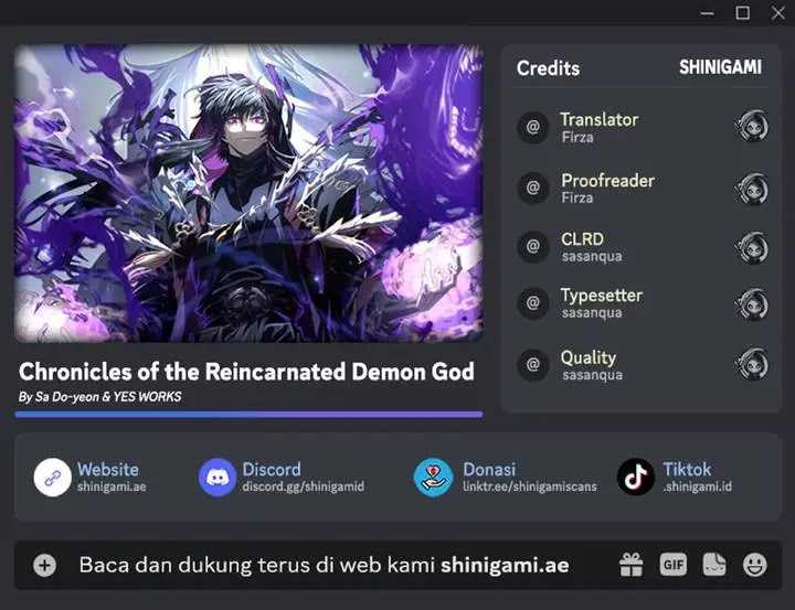 Komik Chronicles of the Reincarnated Demon God Chapter 27 gambar 1