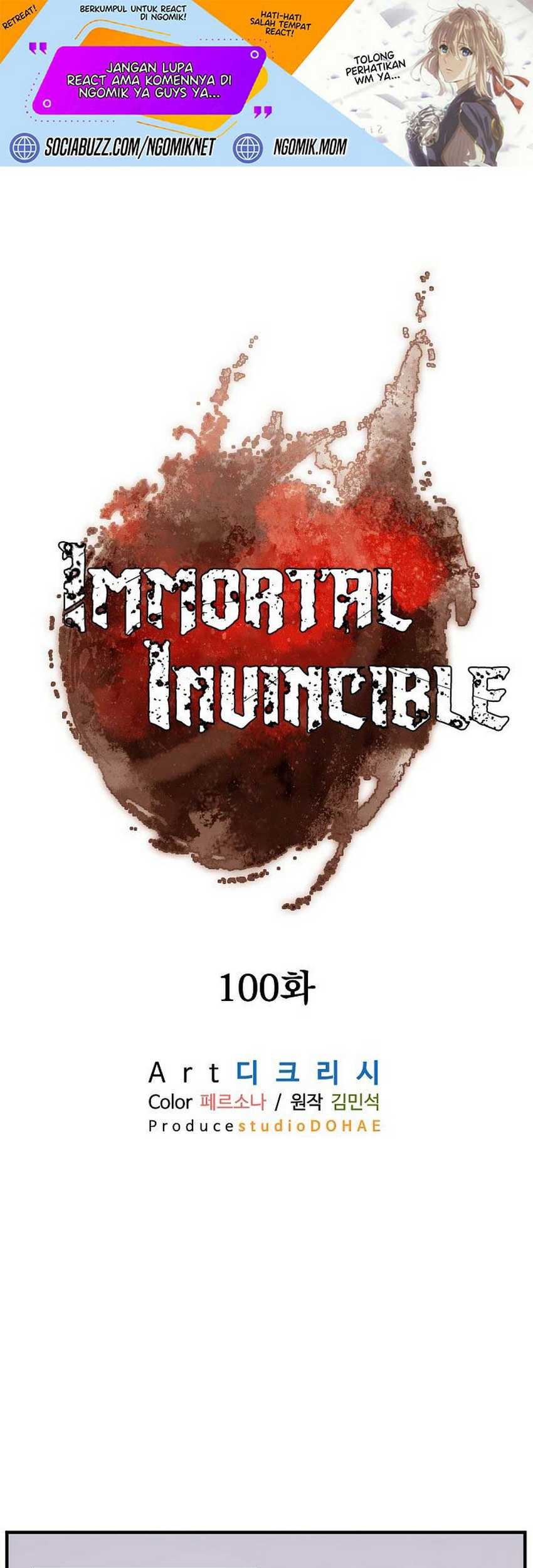 Manhwa The Invincible Immortal Chapter 100 gambar 2