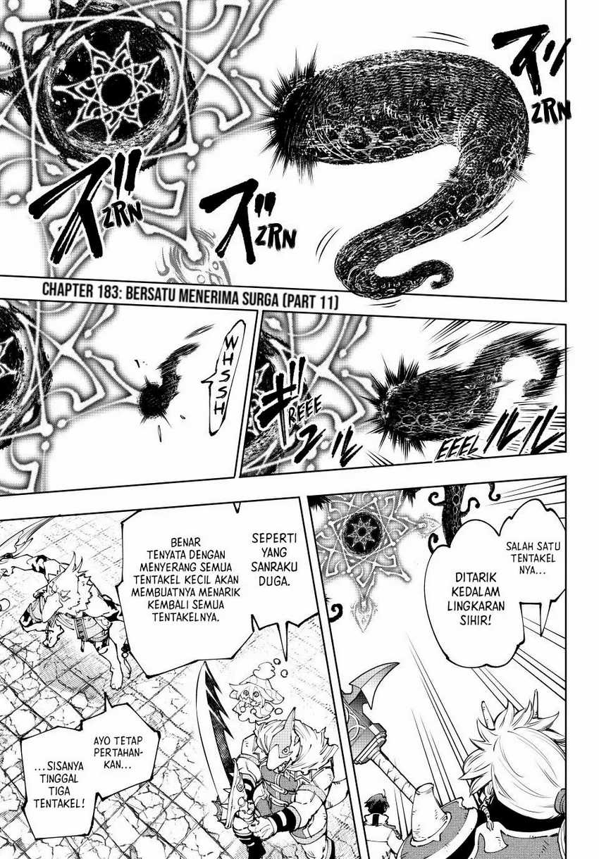 Manga Shangri-La Frontier ~ Kusoge Hunter, Kamige ni Idoman to su~ Chapter 183 gambar 2