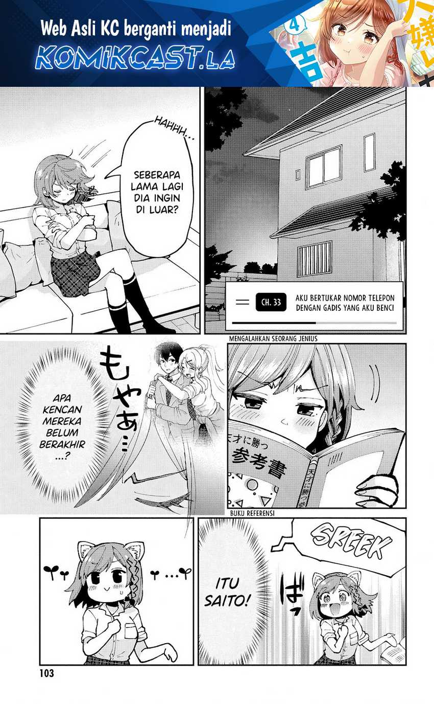 Manga Kurasu no Daikirai na Joshi to Kekkon Suru Koto ni Natta Chapter 33 gambar 2
