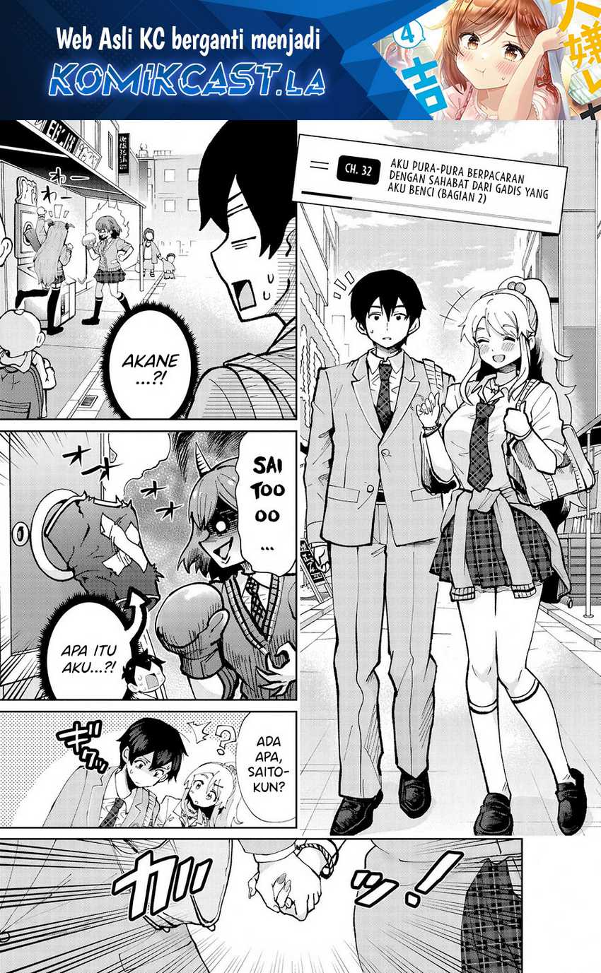 Manga Kurasu no Daikirai na Joshi to Kekkon Suru Koto ni Natta Chapter 32 gambar 2