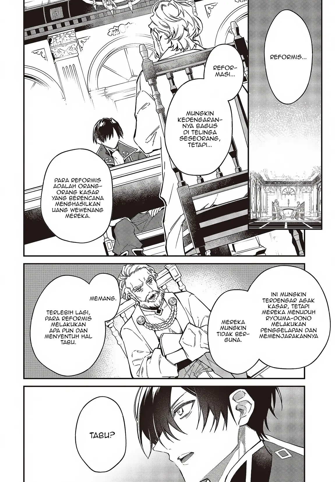 Realist Maou Niyoru Seiiki Naki Isekai Kaikaku Chapter 51 - Halaman 19