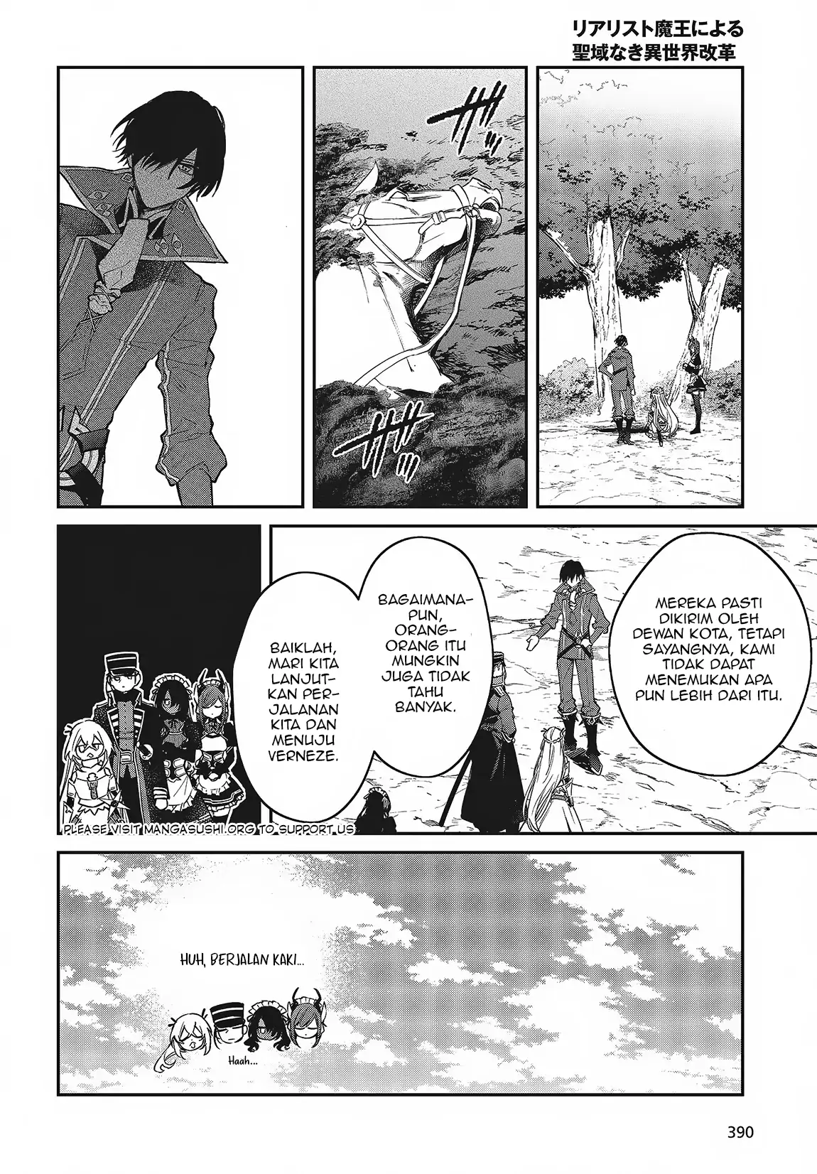 Realist Maou Niyoru Seiiki Naki Isekai Kaikaku Chapter 50 - Halaman 11
