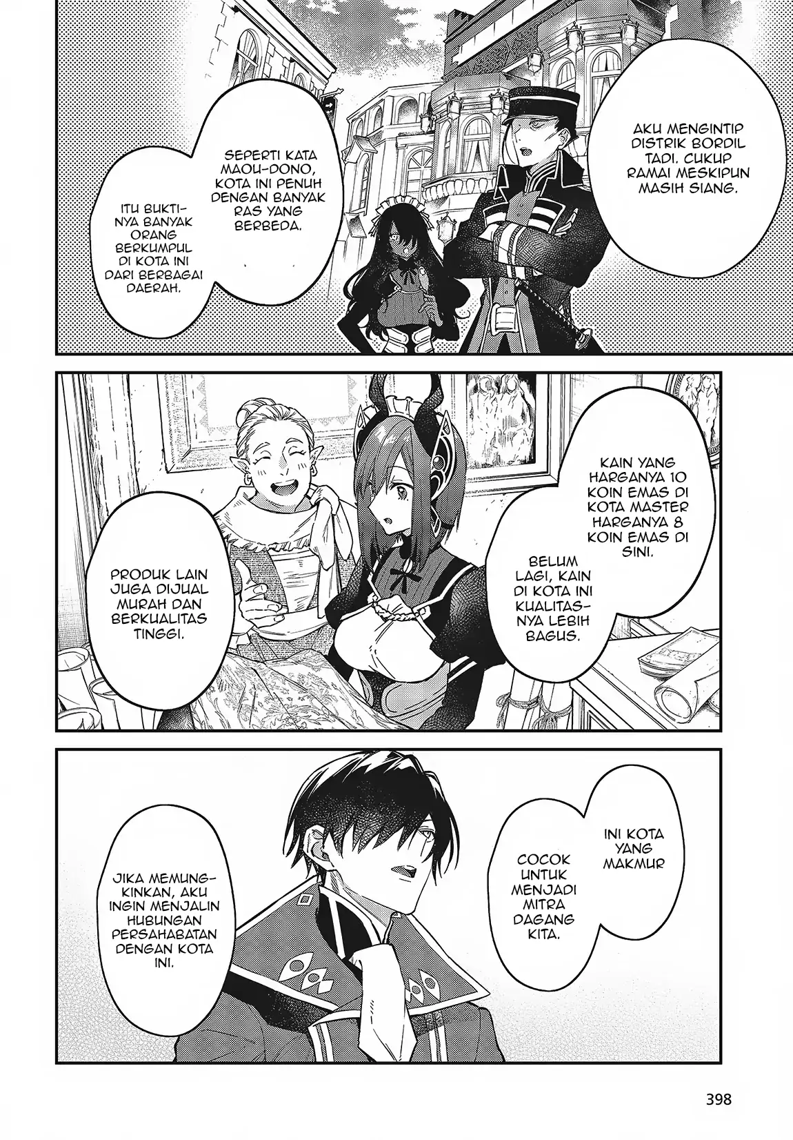 Realist Maou Niyoru Seiiki Naki Isekai Kaikaku Chapter 50 - Halaman 19