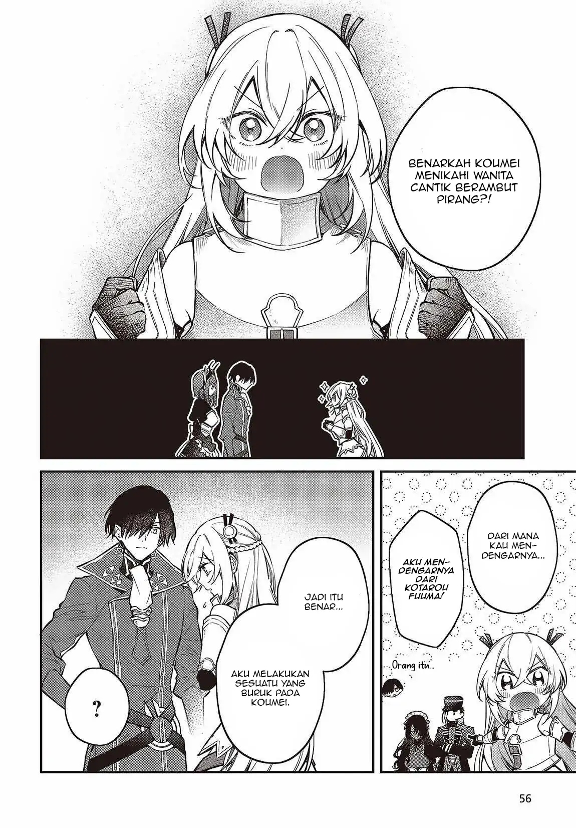 Realist Maou Niyoru Seiiki Naki Isekai Kaikaku Chapter 49 - Halaman 19