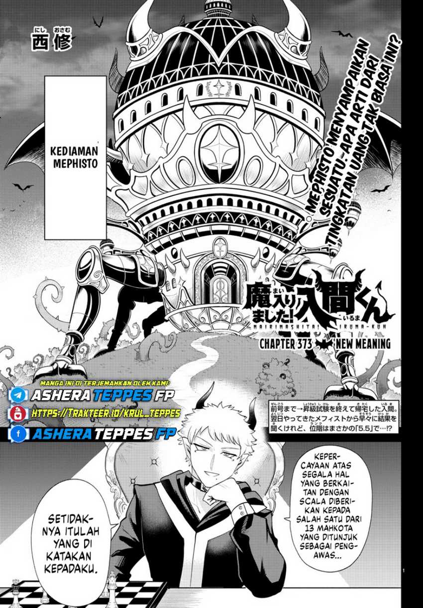Manga Mairimashita! Iruma-kun Chapter 373 gambar 2