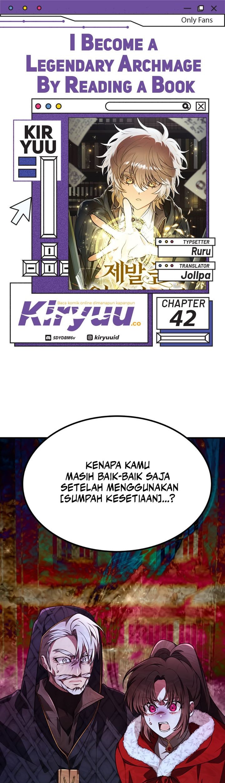 Komik I Become a Legendary ArchMage by Reading a Book Chapter 42 gambar 1