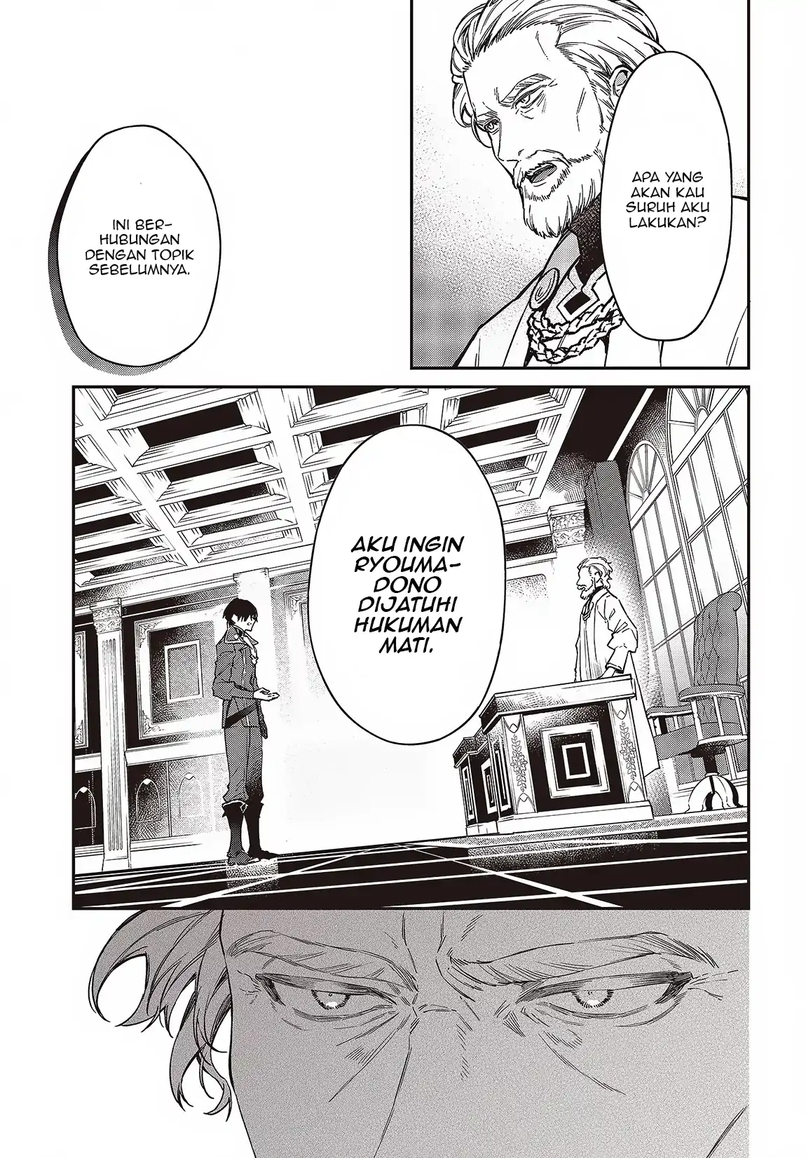 Realist Maou Niyoru Seiiki Naki Isekai Kaikaku Chapter 52 - Halaman 8