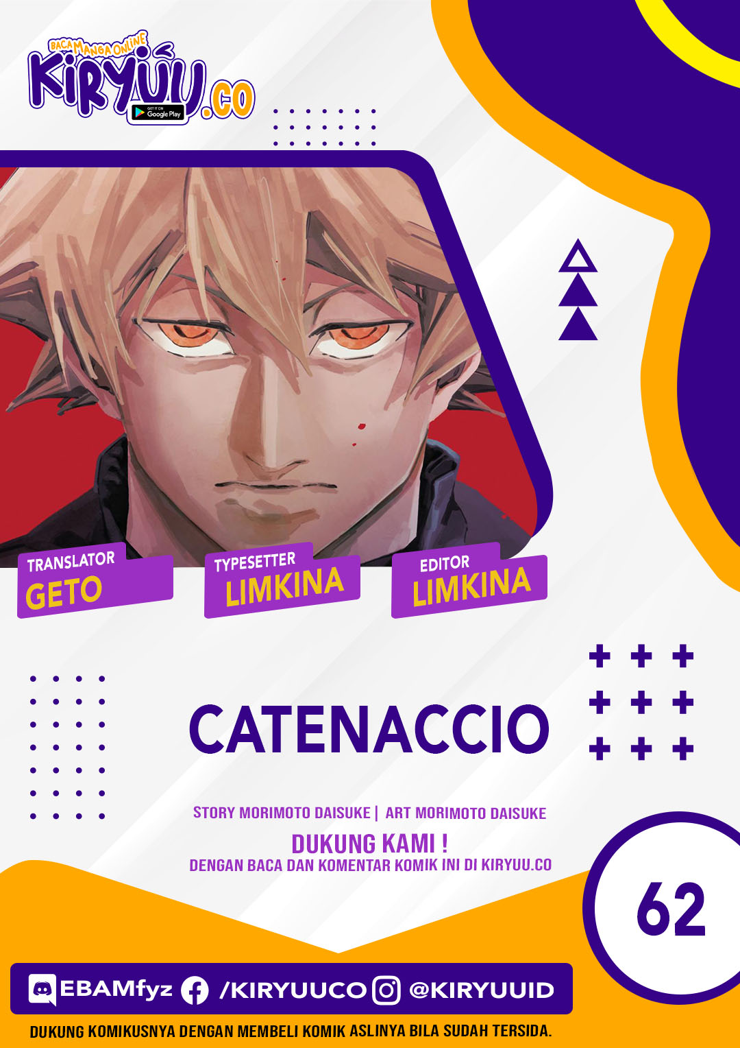 Komik Catenaccio Chapter 62 gambar 1