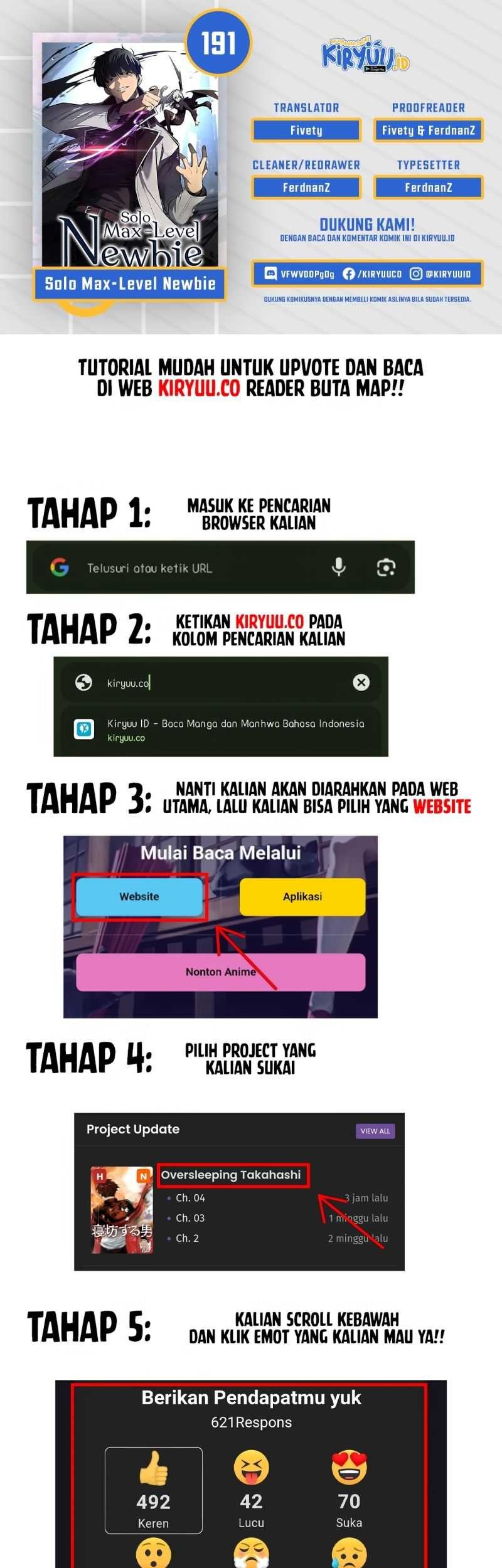 Komik Solo Max-Level Newbie Chapter 191 gambar 1