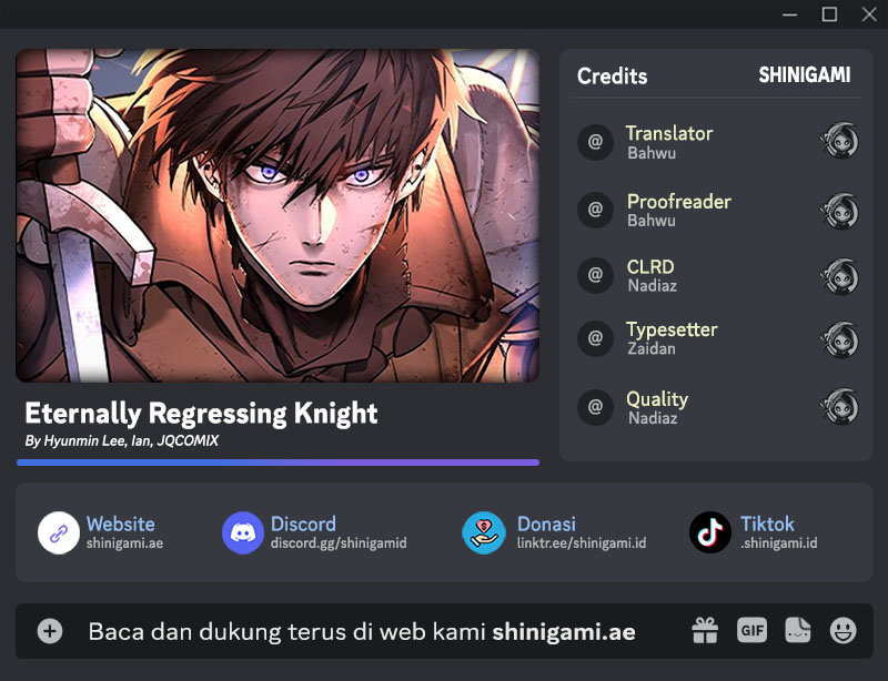 Komik Eternally Regressing Knight Chapter 43 gambar 1