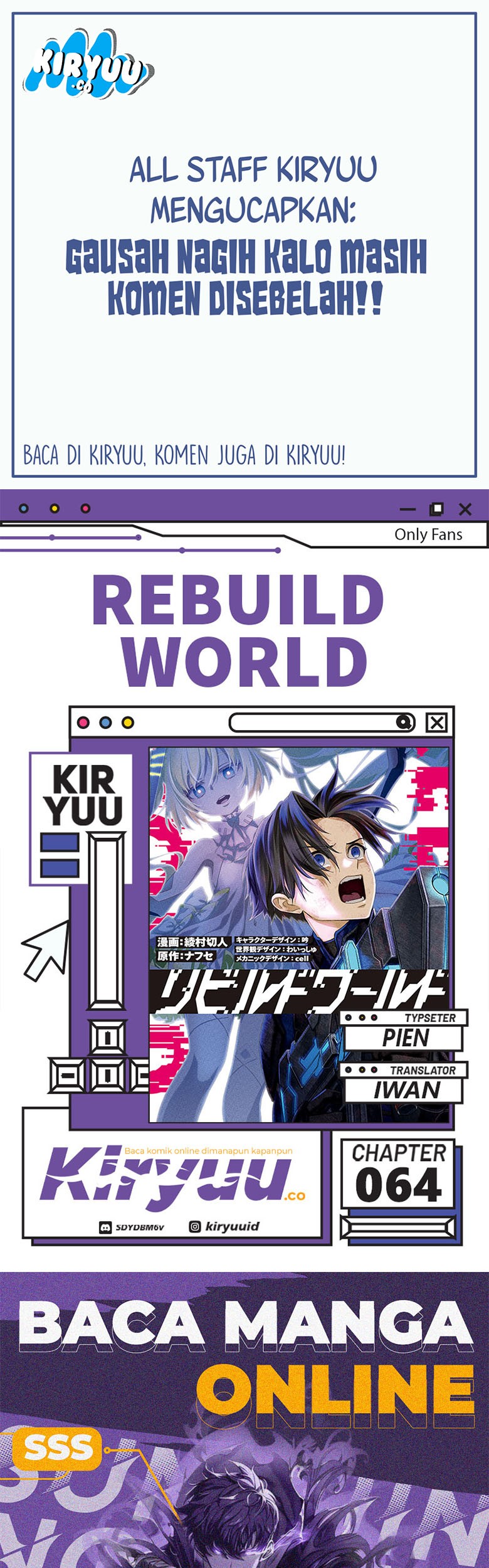 Komik Rebuild World Chapter 64 gambar 1