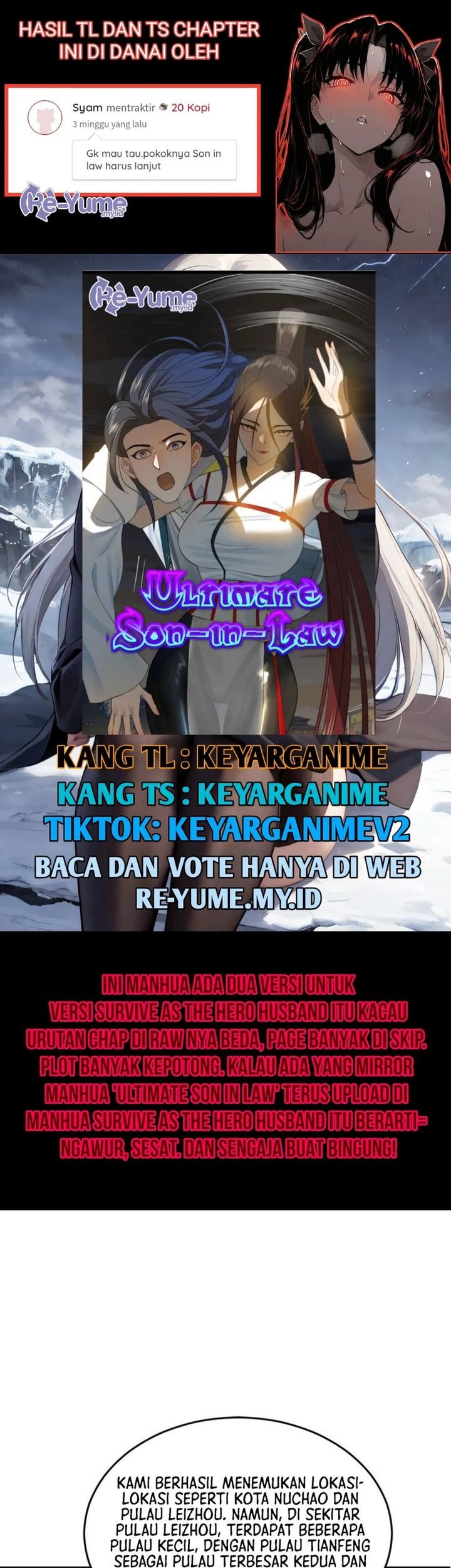 Komik Survive As The Hero’s Husband Chapter 174 gambar 1