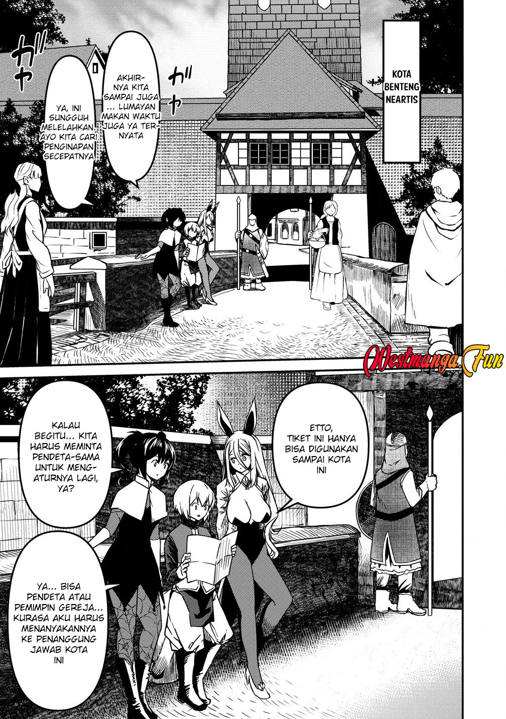 Manga Monster Onna Kanbu wa Osanaki Yuusha wo Dekiaisuru Chapter 08 gambar 2