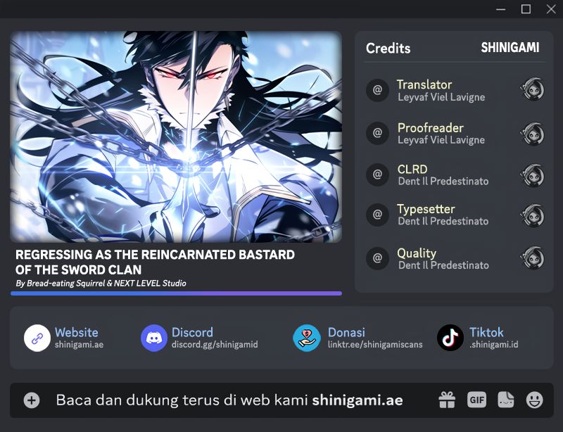 Komik Regressing As The Reincarnated Bastard Of The Sword Clan Chapter 37 gambar 1