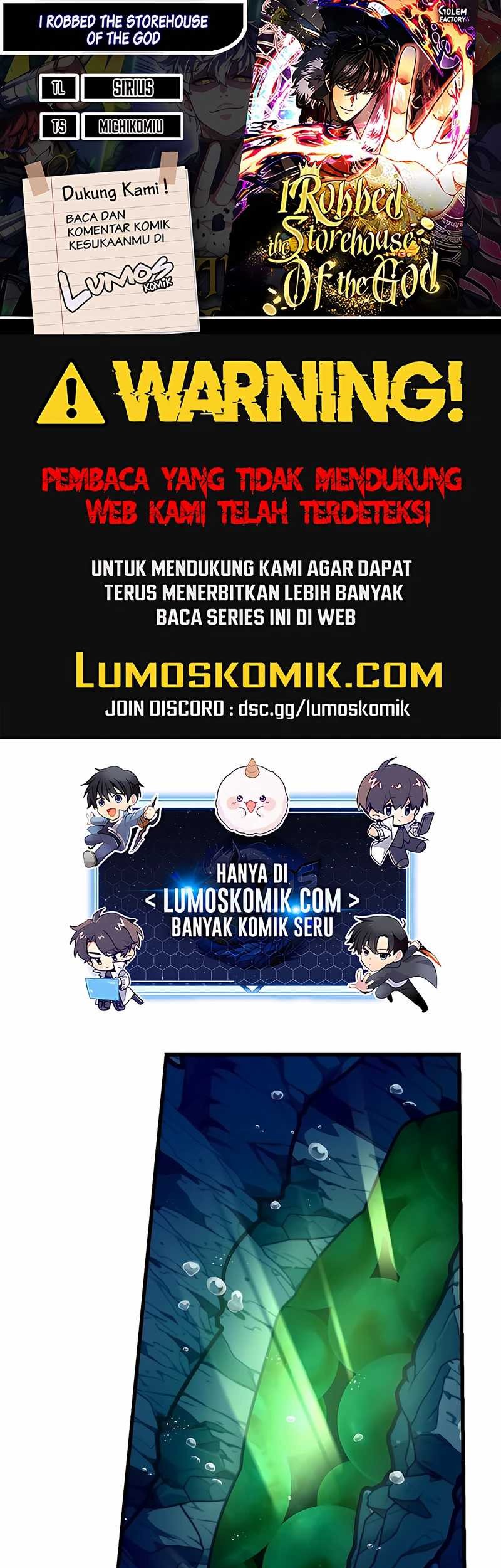 Komik I Robbed The Storehouse Of The God Chapter 43 gambar 1