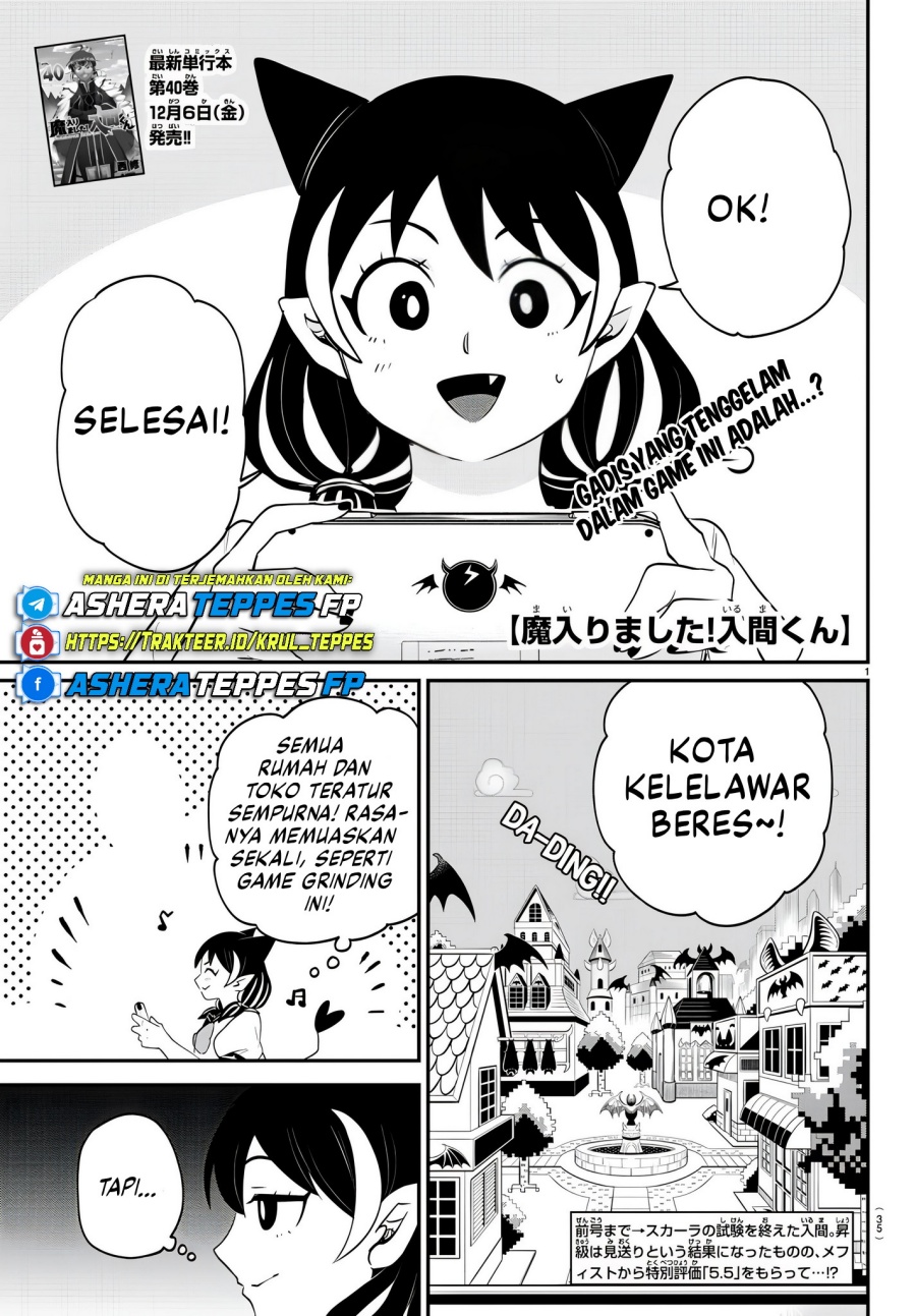 Manga Mairimashita! Iruma-kun Chapter 374 gambar 2