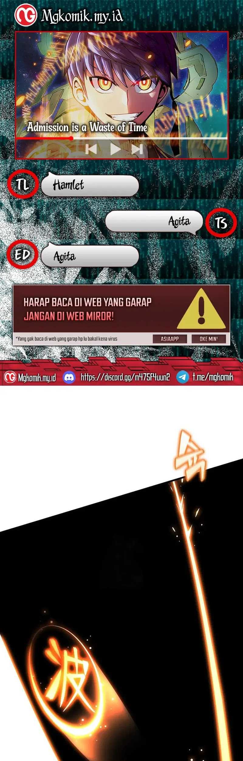 Komik Admission is a Waste of Time Chapter 32 gambar 1