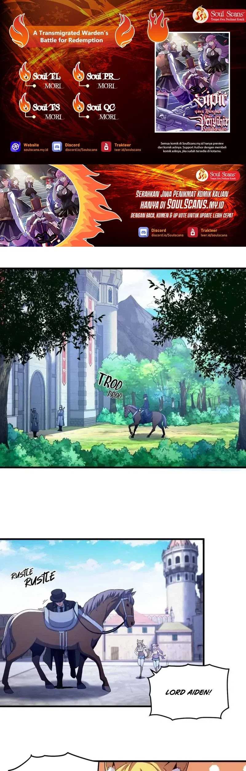 Komik A Transmigrated Warden’s Battle for Redemption Chapter 59 gambar 1