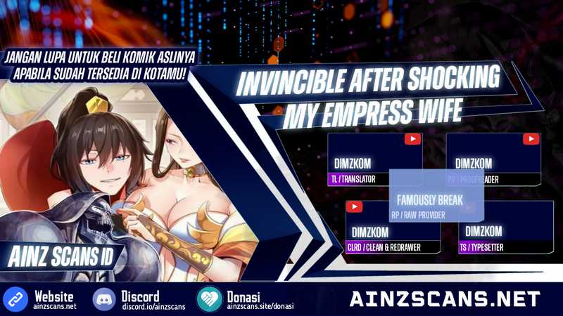 Komik Invincible After Shocking My Empress Wife Chapter 59 gambar 1