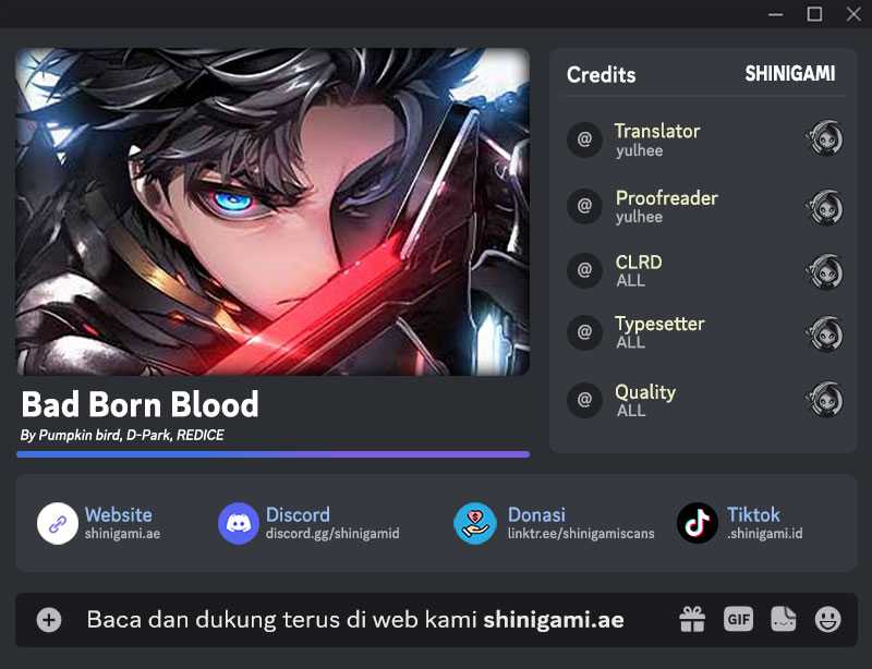 Komik Bad Born Blood Chapter 18 gambar 1