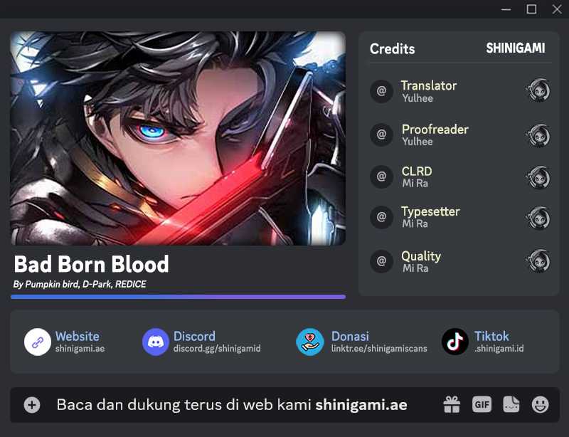 Komik Bad Born Blood Chapter 16 gambar 1
