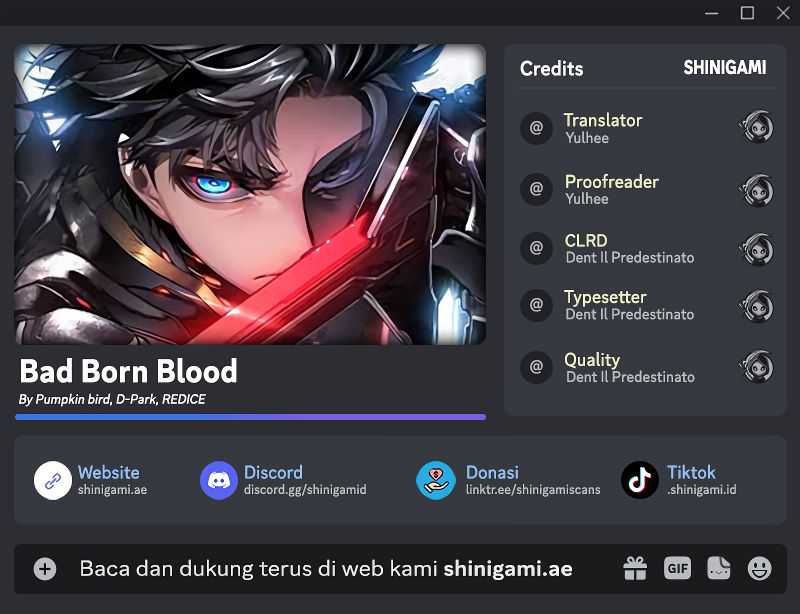 Komik Bad Born Blood Chapter 14 gambar 1