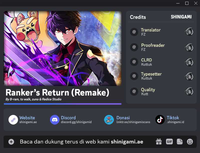 Komik Ranker’s Return (Remake) Chapter 178 gambar 1