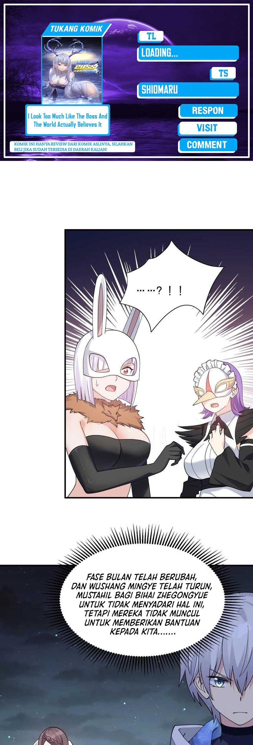 Komik I Look Too Much Like The Boss And The World Actually Believes It Chapter 57 gambar 1