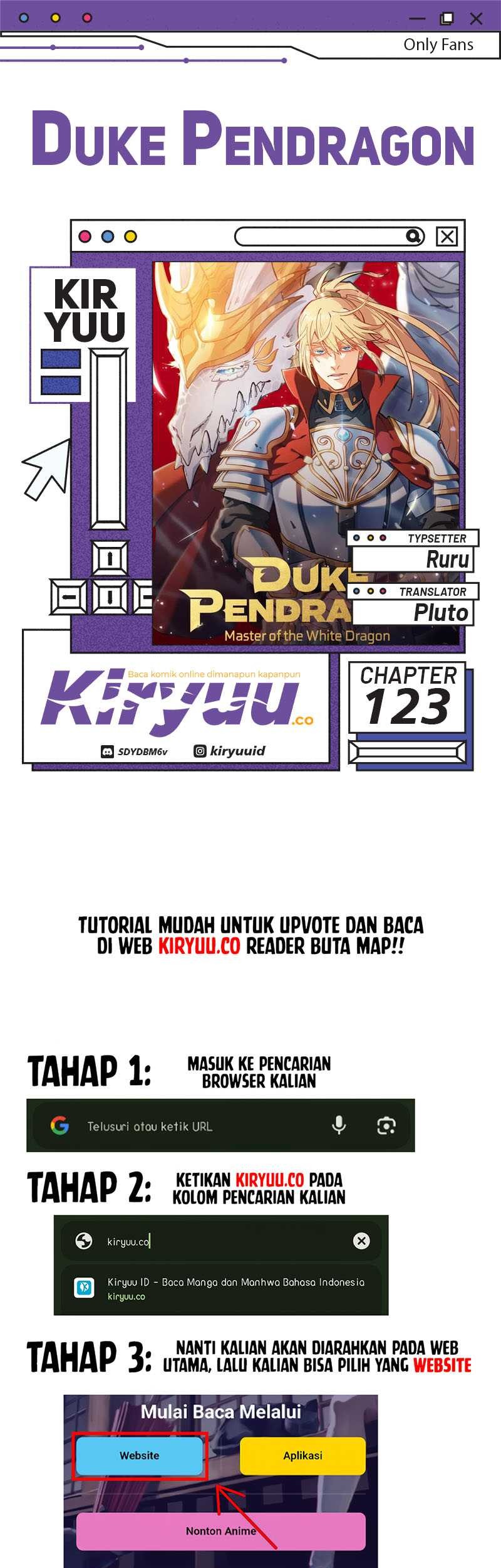 Komik White Dragon Duke: Pendragon Chapter 123 gambar 1