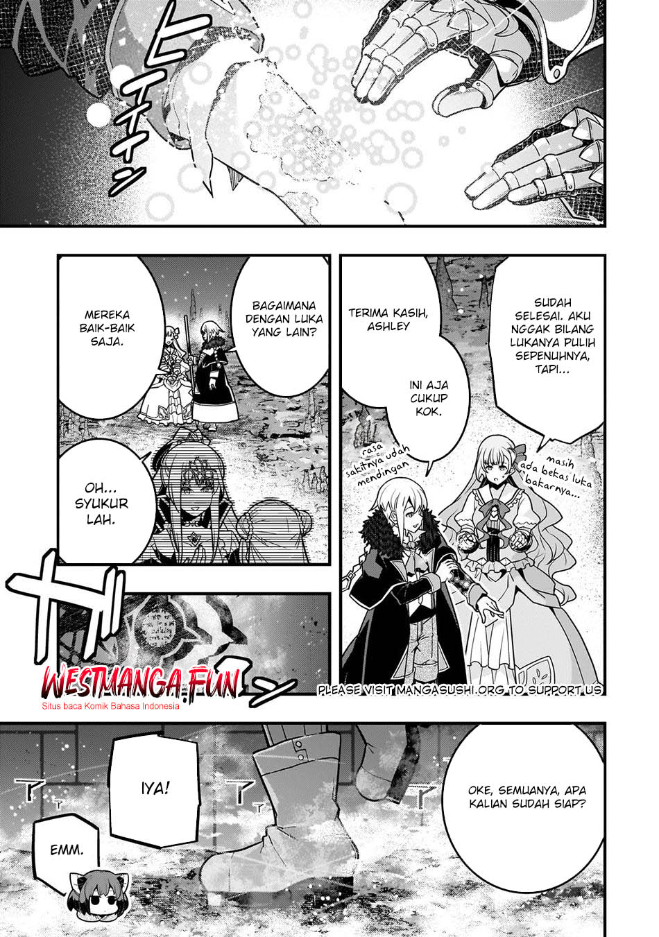 Manga Kyoukai Meikyuu to Ikai no Majutsushi Chapter 77 gambar 2